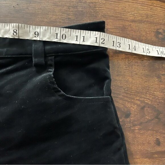 Smash + Tess City wide leg pant in midnight black high rise corduroy NWT size XS - Picture 5 of 11